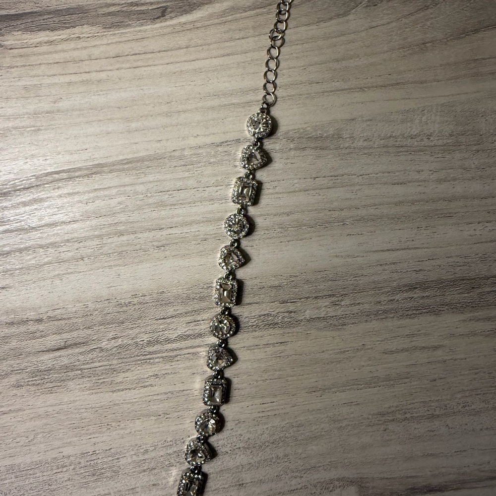 Crystal Halo Chain Bracelet